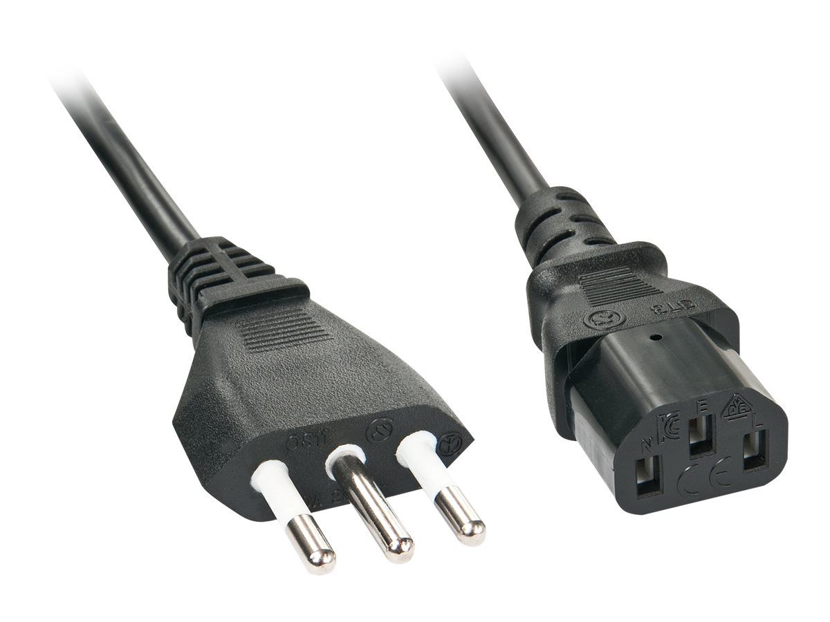 Lindy Stromkabel - CEI 23-50 (M) zu power IEC 60320 C13