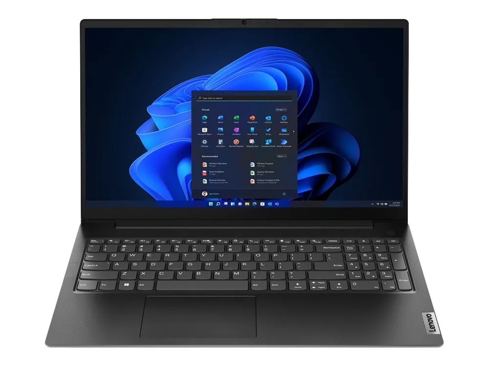 Lenovo V15 G4 AMN 82YU - 180°-Scharnierdesign - AMD Athlon Silver 7120U / 2.4 GHz - Radeon 610M - 8 GB RAM - 256 GB SSD TLC - 39.6 cm (15.6")