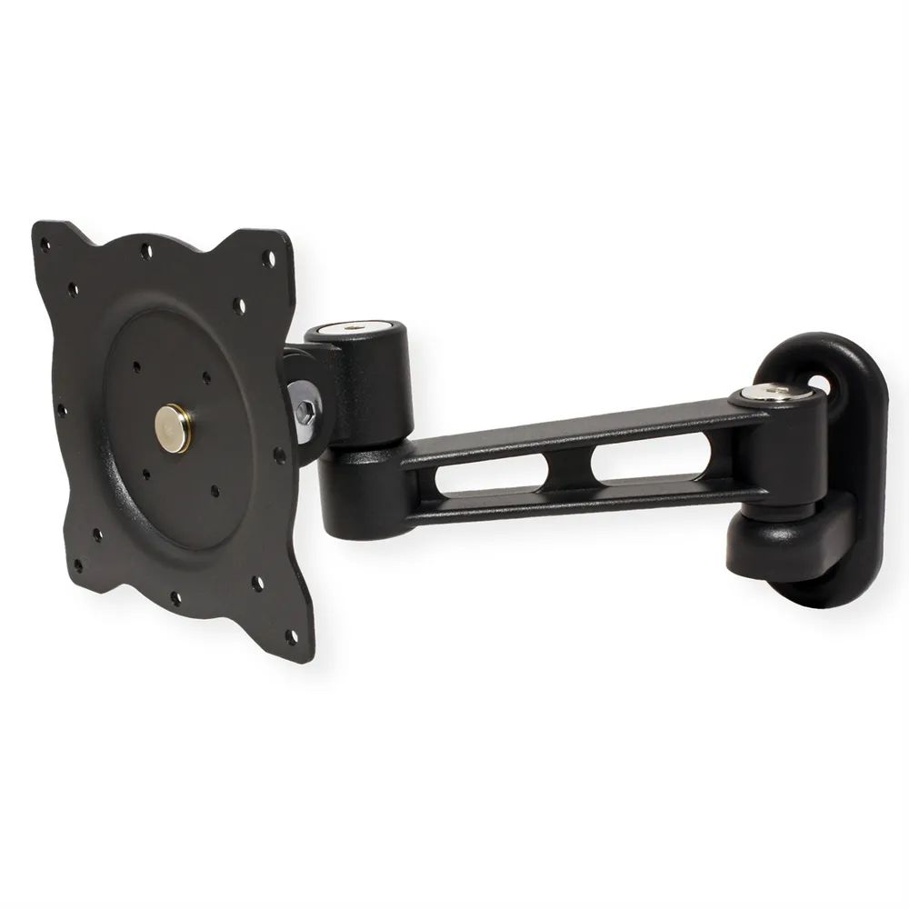 ROLINE LCD-Wandhalterung, 4 Gelenke, bis 10 kg, schwarz