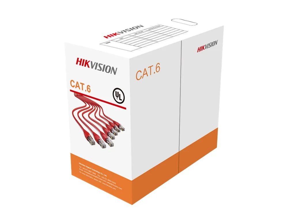 Hikvision Bulkkabel - 305 m - UTP - CAT 6