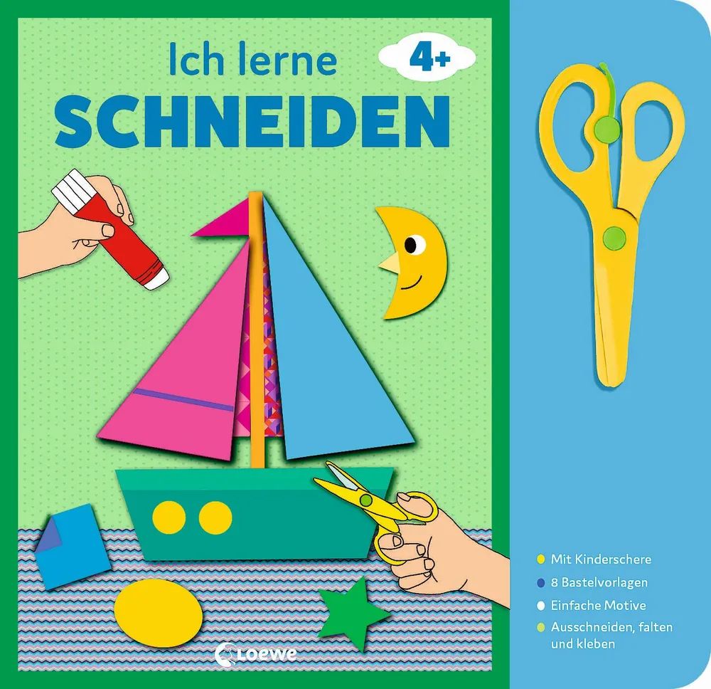 Loewe Verlag GmbH Ich lerne schneiden (Boot) ab 4
