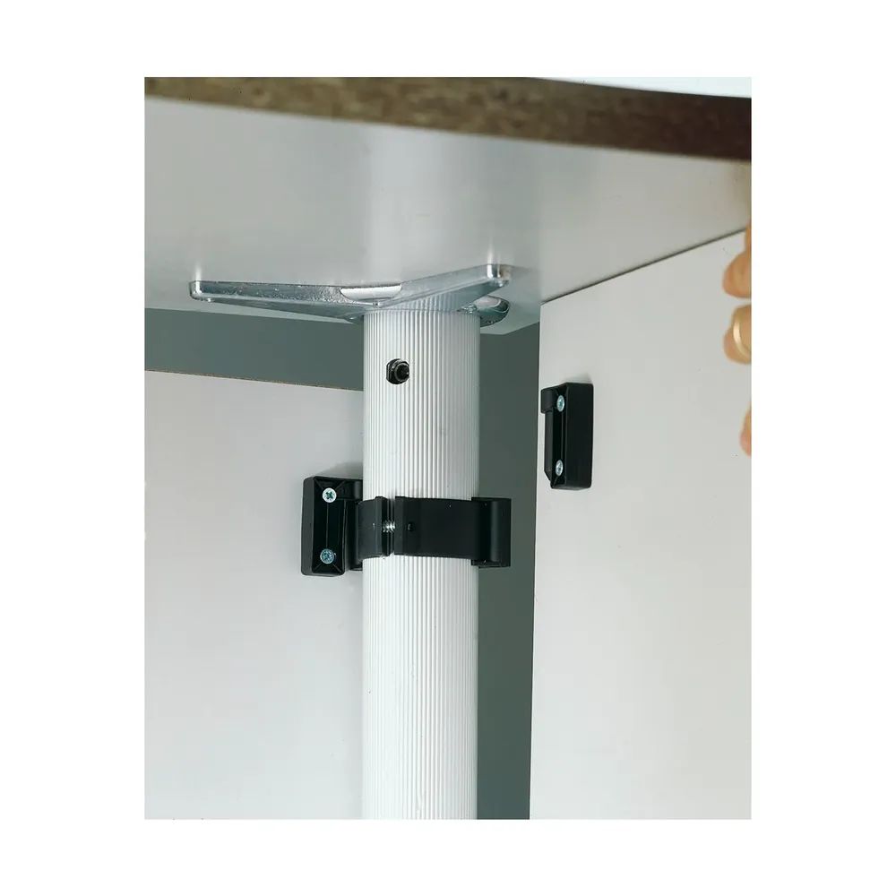 Camar s.p.a. ARTICOLI TECNICI CAMAR Tischfuß-Paneelsystem Modesty ø 60 mm, Kunststoff schwarz