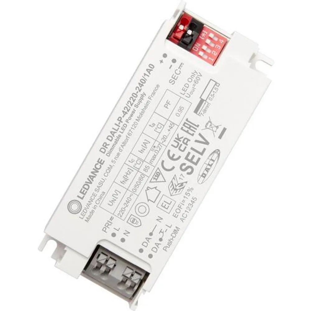 Ledvance LED TREIBER 3-42W/220-240/1050 / LEDVAN DALI PERFORMANCE G3 4058075845381