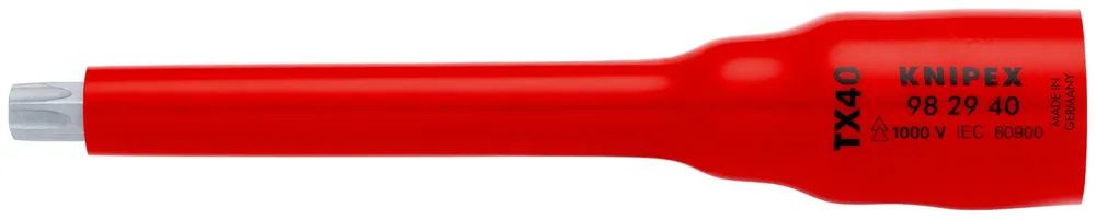 KNIPEX Steckschlüsseleinsatz 3/8" für TX40 123 mm