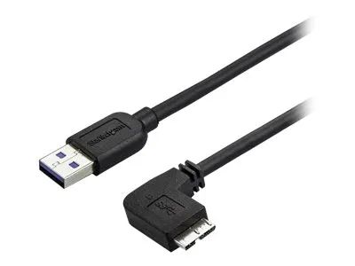 StarTech.com StarTech 1m Slim Micro USB 3.0 Kabel rechtsgewinkelt - USB 3.1 Gen 1 (5 Gbit/s)
