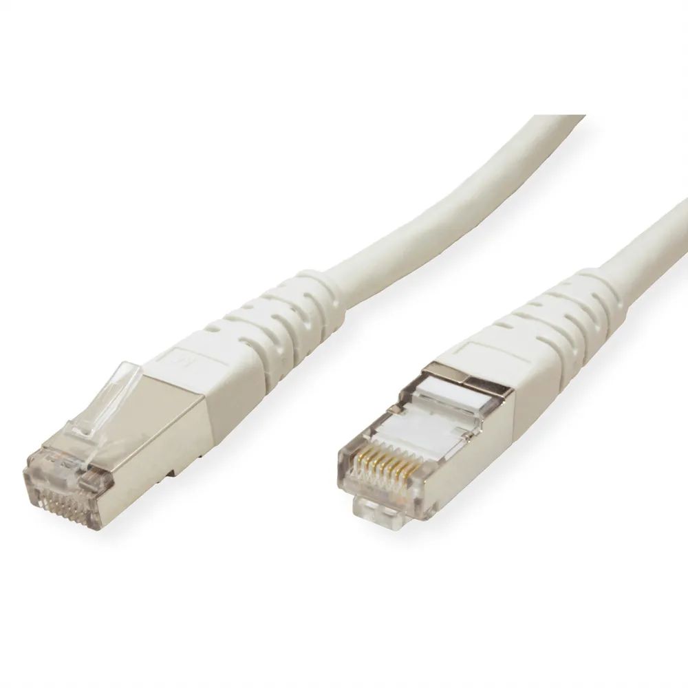 ROLINE Patchkabel Cat.6 (Class E) S/FTP (PiMF), grau, 20 m