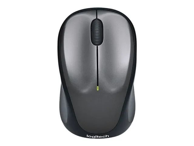Logitech M235 - 2nd Generation - Maus - rechts- und linkshändig - optisch - kabellos - 2.4 GHz - kabelloser Empfänger (USB)