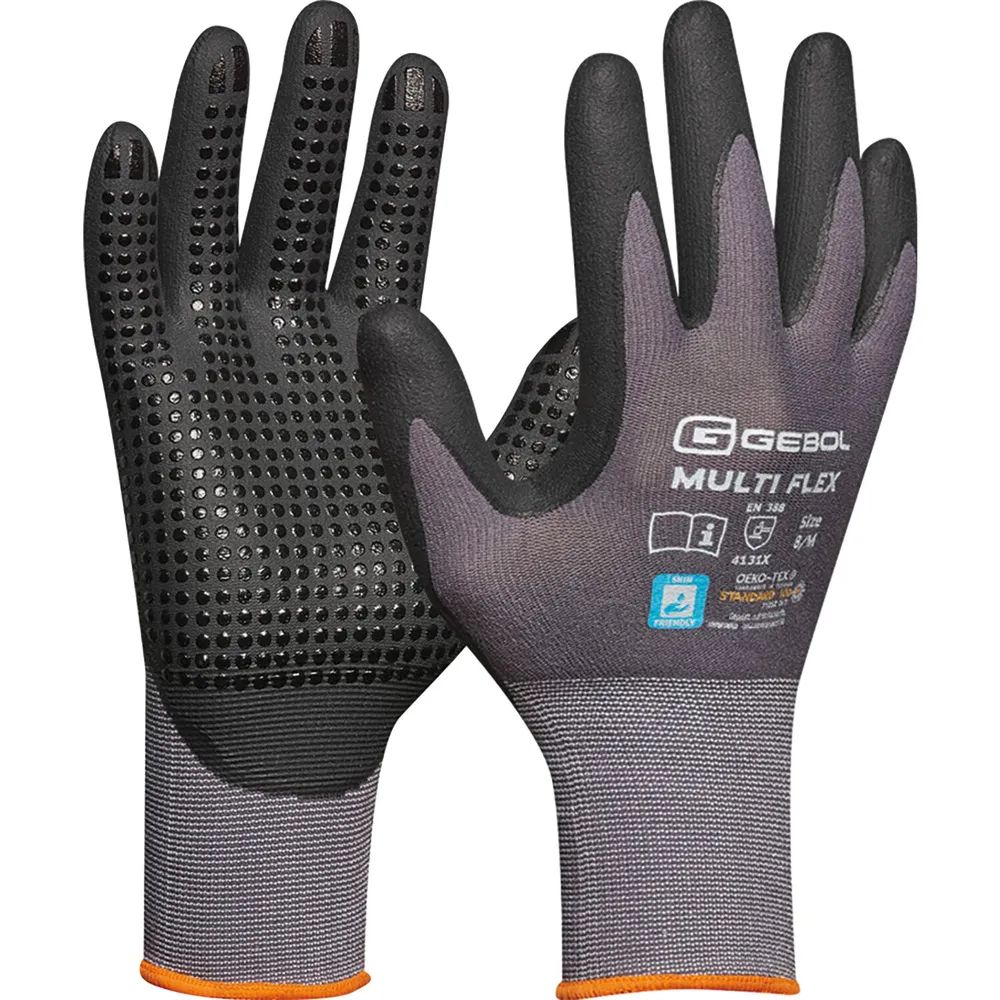 GEBOL Schutzhandschuh Multi Flex Größe 8