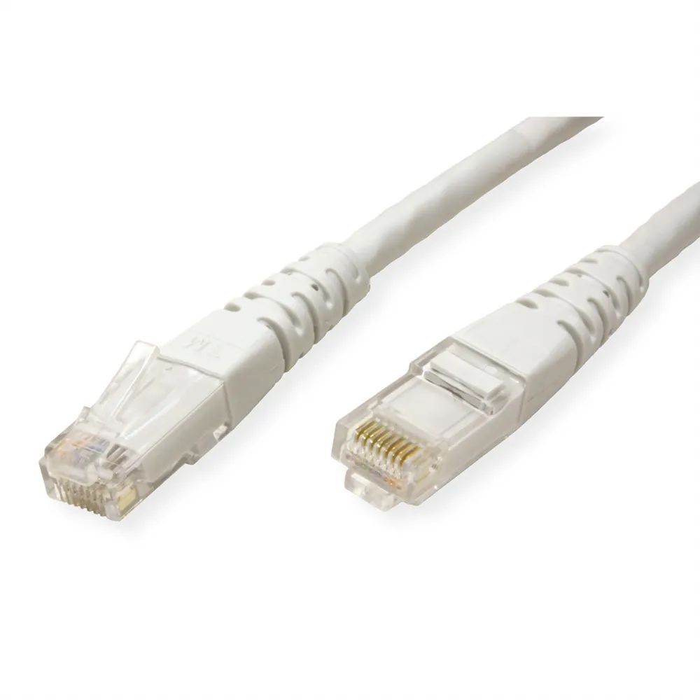 ROLINE Patchkabel Cat.6 (Class E) UTP, grau, 10 m