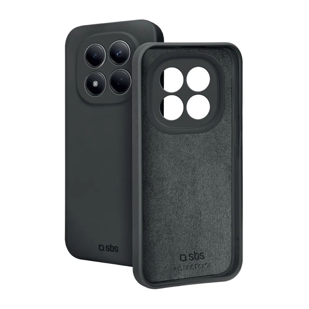SBS INSTINCT Cover für Xiaomi REDMI NOTE 15 PRO 4G, schwarz
