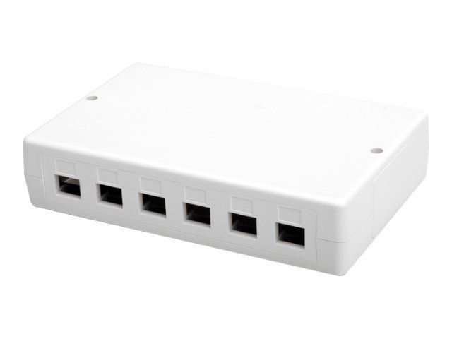 DIGITUS Konsolidierungs-Punkt Gehäuse für 6x Keystone Module