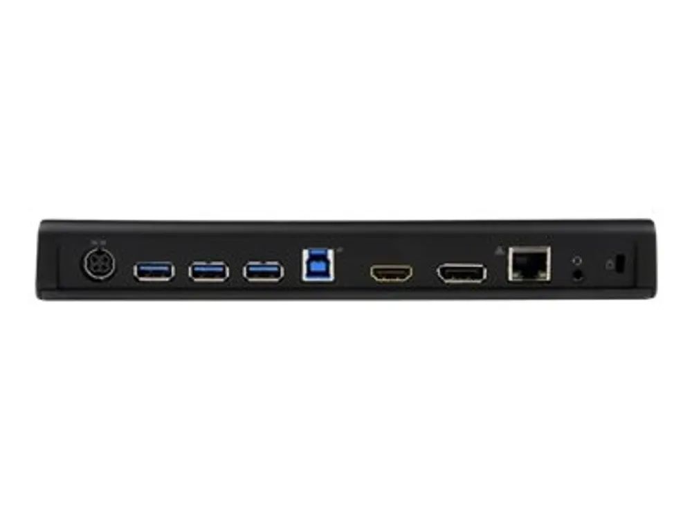 StarTech.com USB 3.0 Dockingstation für zwei Monitore mit HDMI & 4K DisplayPort - USB 3.0 auf 4x USB-A, Ethernet, HDMI und DP - USB Typ A Universal Dockingstation für Mac & Windows (USB3DOCKHDPC)