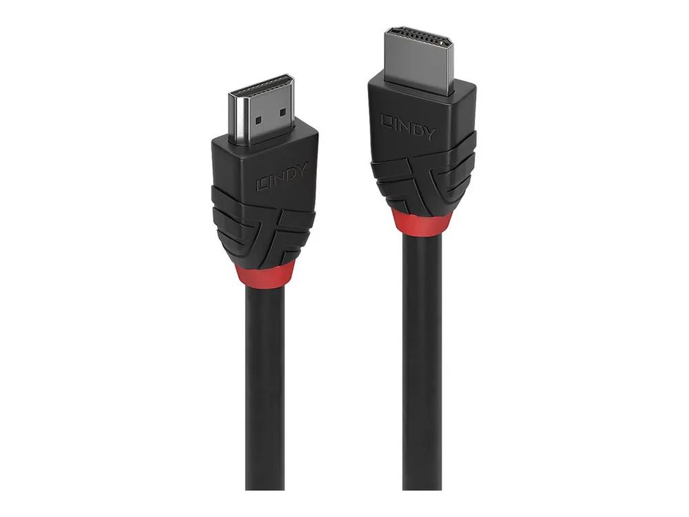 Lindy Ultra High Speed - HDMI-Kabel - HDMI männlich zu HDMI männlich - 10 m - Dreifachisolierung - Schwarz - rund, unterstützt 8K 60 Hz (7680 x 4320)