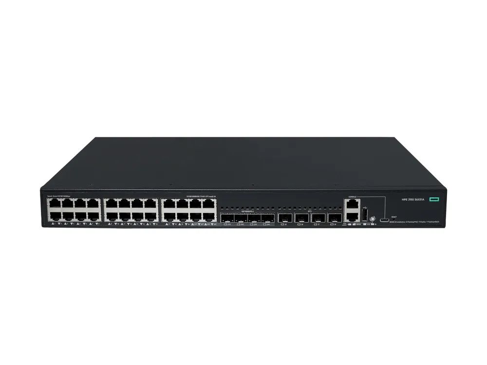 HPE Networking Comware 5150L 24p 10M/100M/1G PoE+ 4p SFP 1G Combo 4p SFP+ 1G/10G 405W - Switch - L3 Lite - managed - 24 x 10/100/1000Base-T (PoE+)