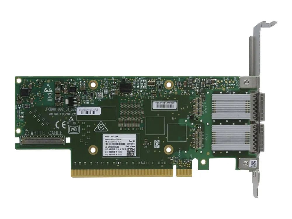 Mellanox NVIDIA ConnectX-6 VPI MCX653105A-HDAT-SP - Single