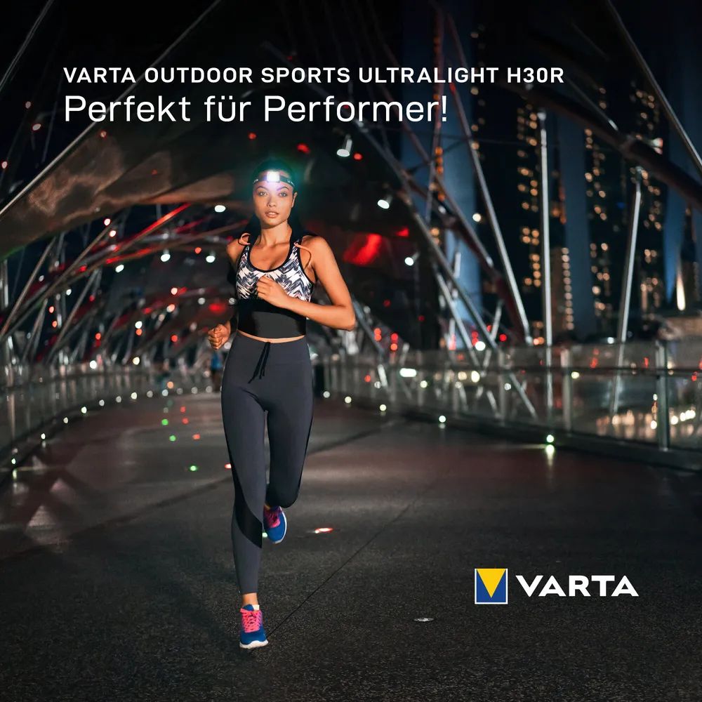 VARTA Outdoor Sports Ultralight H30R lime
