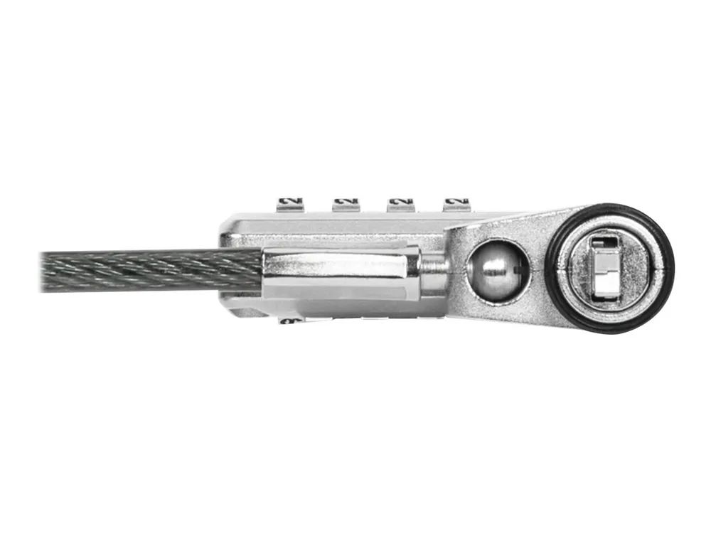 Targus DEFCON Ultimate - Sicherheitskabelschloss - universal fortlaufend - Silber - 2 m (Packung mit 25)