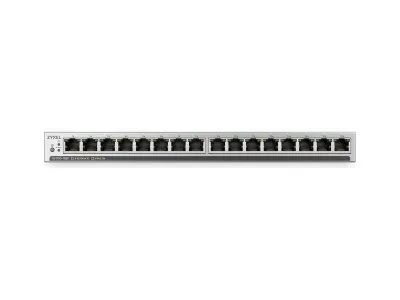 ZyXEL GS1100-16EP - Switch - unmanaged - 16 x 10/100/1000 (16 PoE)