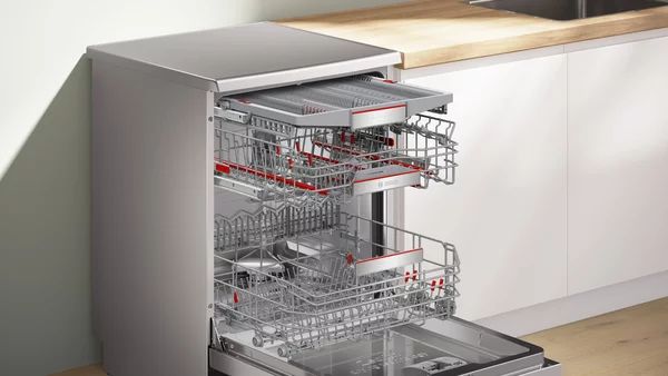 Bosch SMS8TCI01E Standspüler 60 cm silber inox