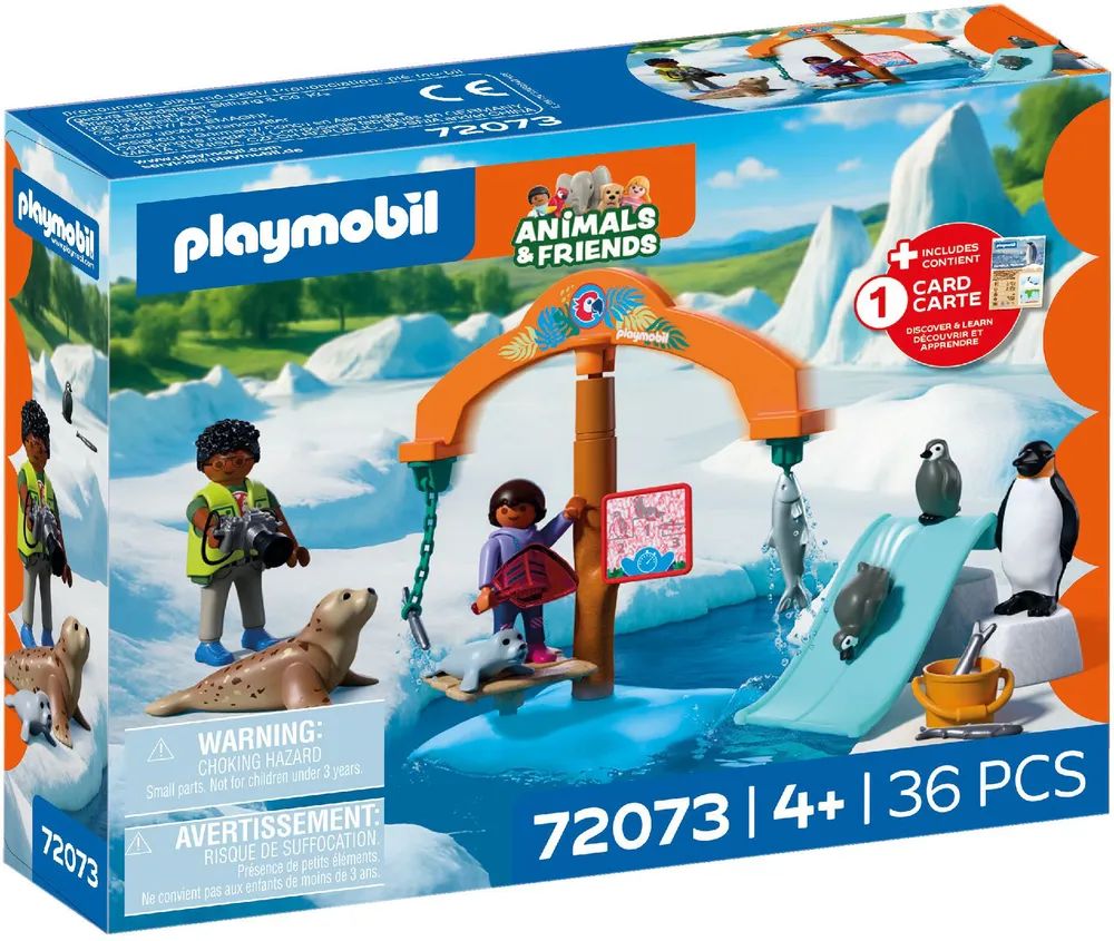 PLAYMOBIL 72073 Animals & Friends Zoo Eis-Expedition