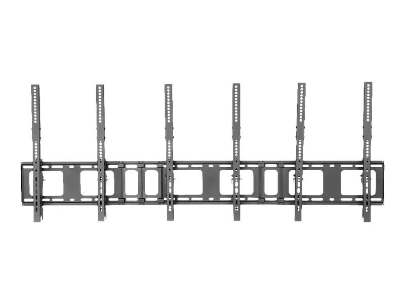 Neomounts NS-WMB300P - Halterung - für 3 LCD-Anzeigen - Schwarz - Bildschirmgröße: 101.6-132.1 cm (40"-52")