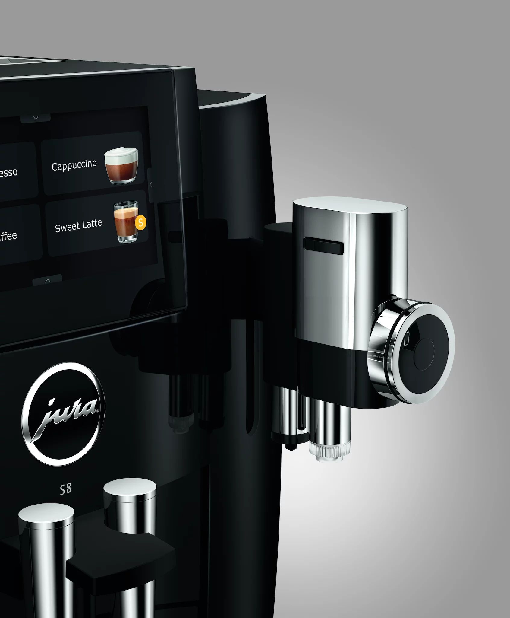 Jura S8 (EB), Piano Black