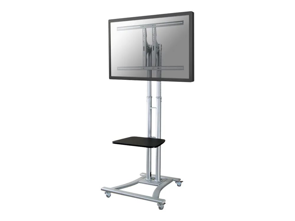 Neomounts PLASMA-M1800E - Wagen - für Flachbildschirm / AV-Ausrüstung - Silber - Bildschirmgröße: 68.6-152.4 cm (27"-70")