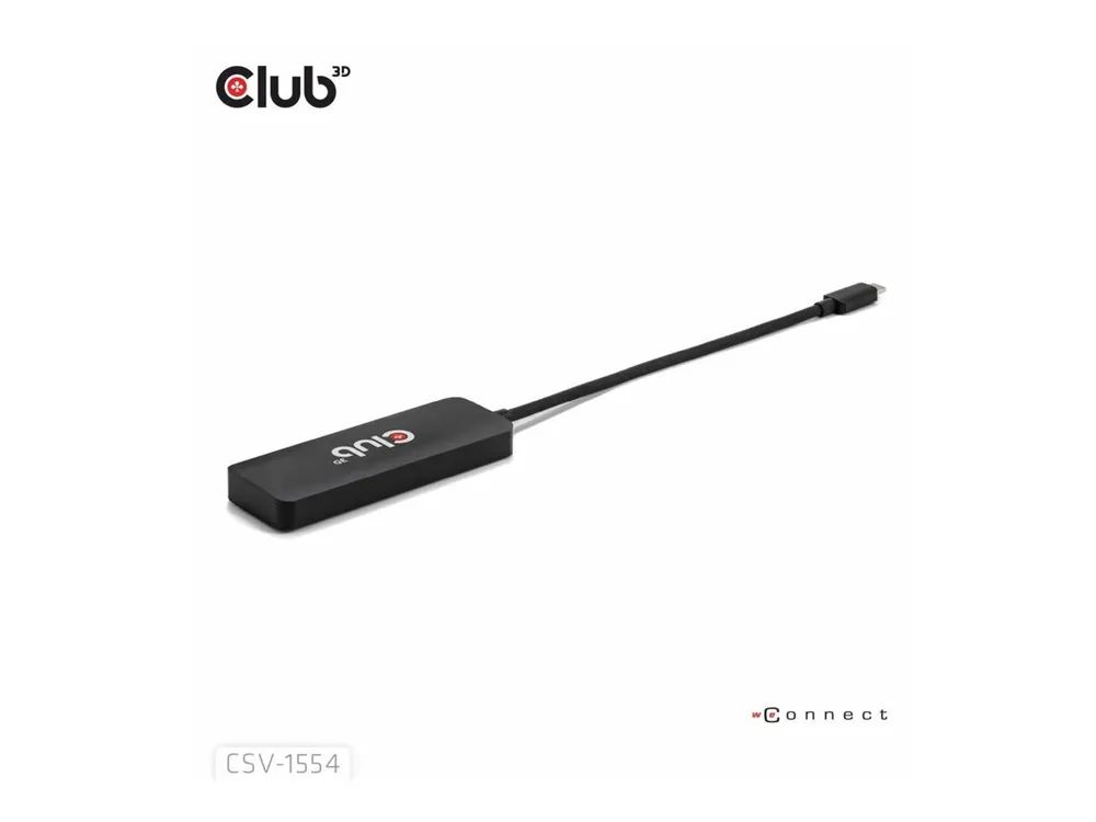 Club 3D CSV-1554 - Dockingstation - USB-C / Thunderbolt 4