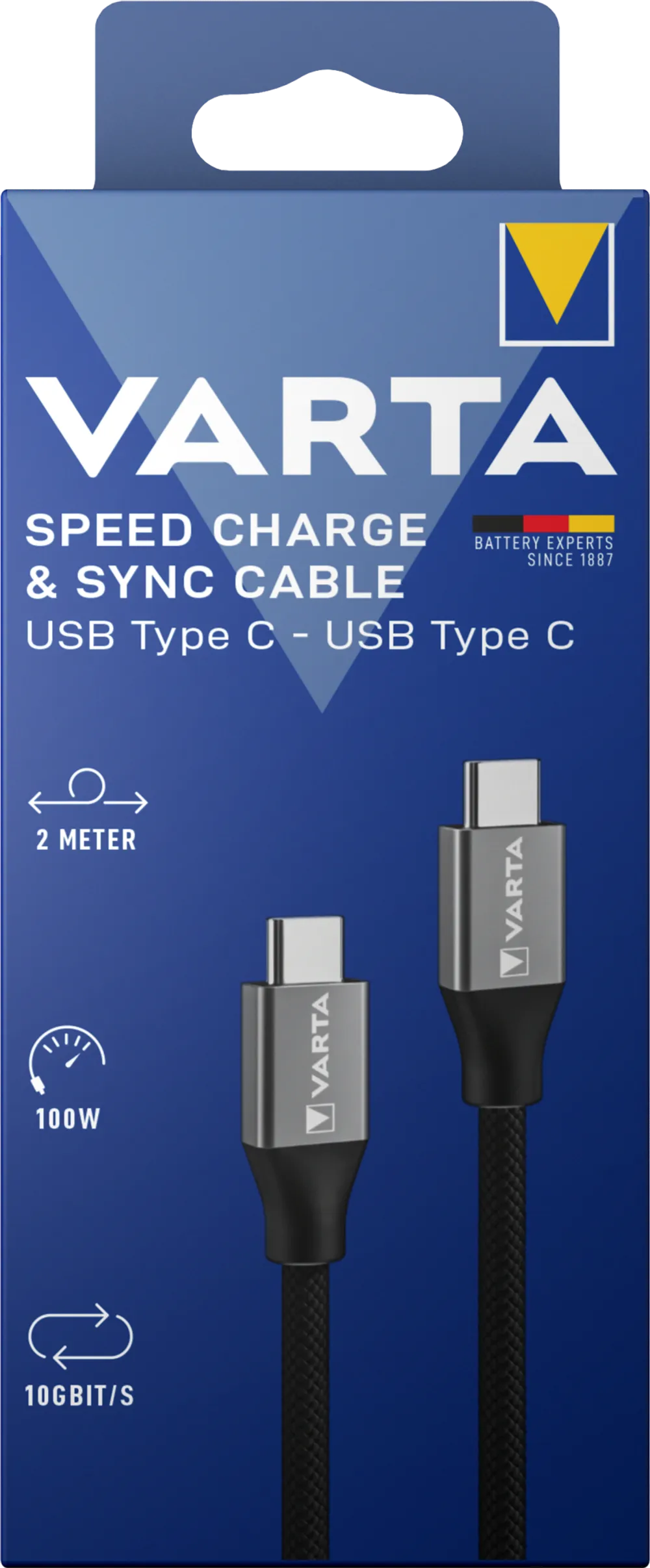 VARTA Cable USB Type C - USB Type C