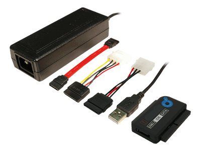 LogiLink Adapter USB 2.0 to IDE & S-ATA - Speicher-Controller