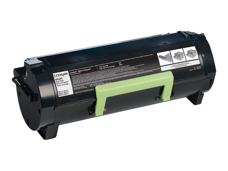 Lexmark 602H - Hohe Ergiebigkeit - Schwarz - original