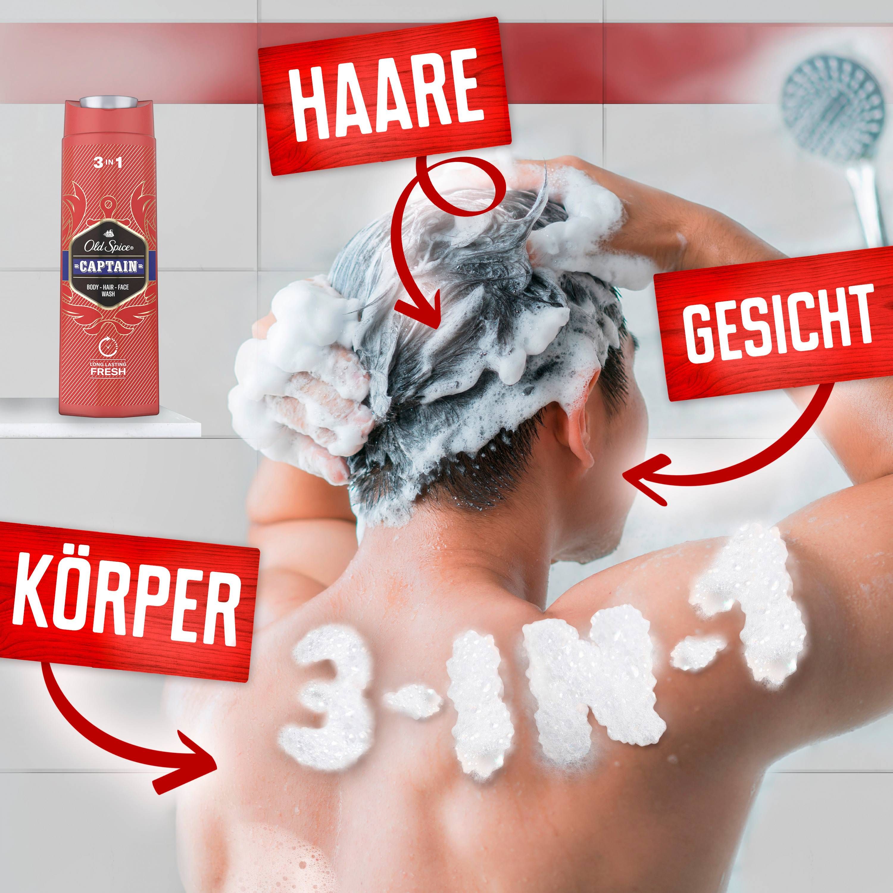 Old Spice 3in1Duschgel Captain