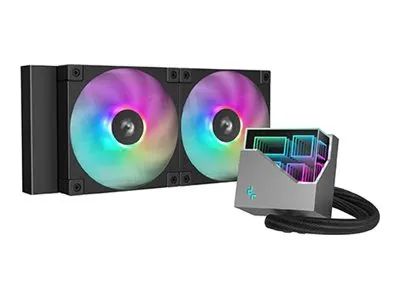Deepcool LT240 ARGB - Prozessor-Flüssigkeitskühlsystem - Kühlergröße: 240 mm - (für: LGA1851, LGA1700, LGA1200, LGA1151, LGA1150, LGA1155, AM4, AM5)