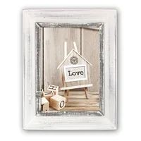 Zep ATHIS - MDF-Platten - Holz - Grau - Weiß - Einzelbilderrahmen - Tisch - Wand - 13 x 18 cm - Rechteckig