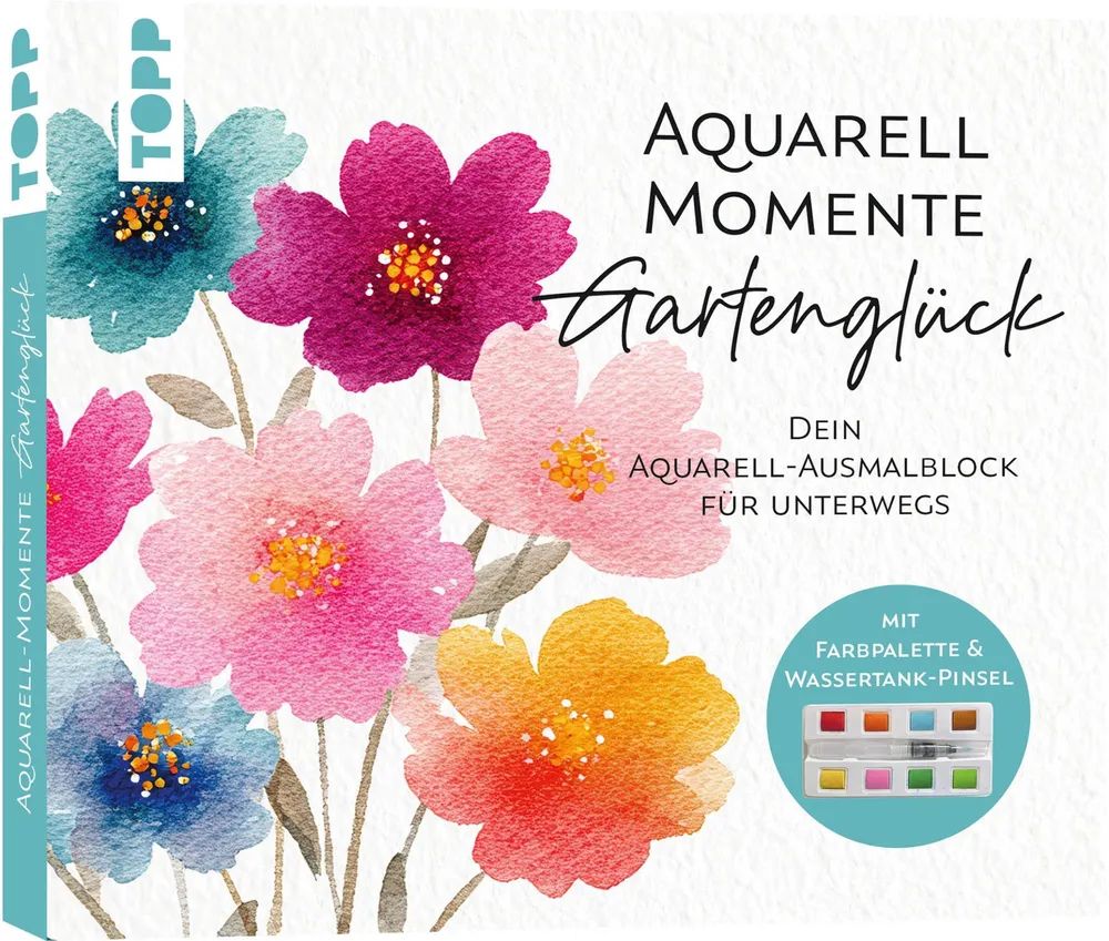 frechverlag GmbH Aquarell-Momente Gartenglück