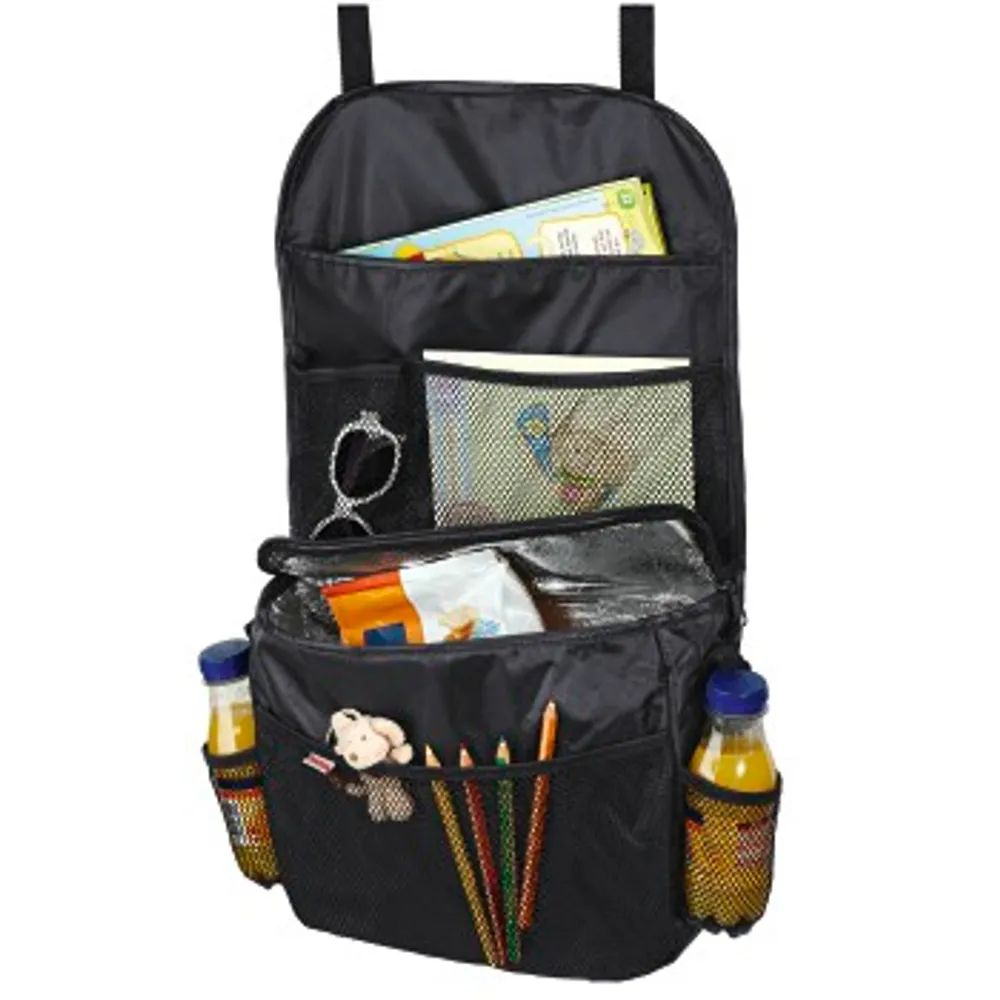 Hama Automotive Organizer mit Iso-Fach, Schwarz