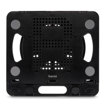 Hama Laptop-Stand "Rotation" 360° drehbar, 8-stufig neigbar, bis 40cm (15,6") SW