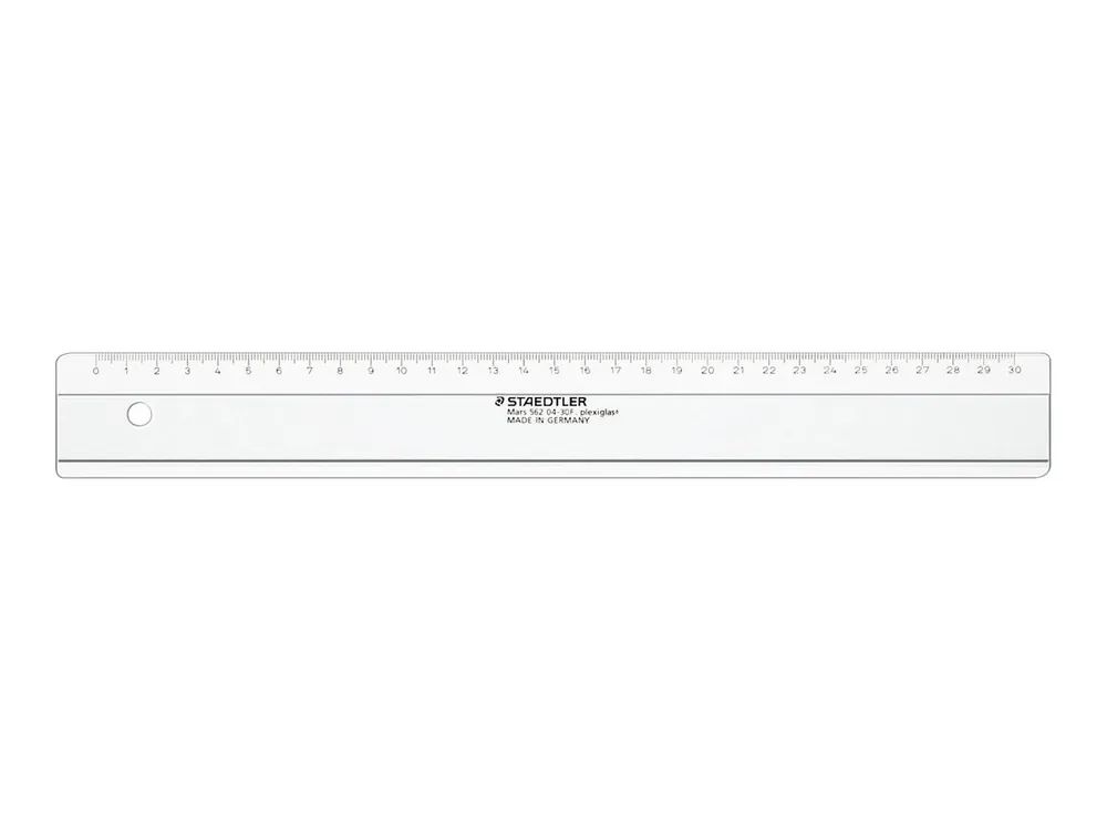 STAEDTLER Mars - Lineal - 30 cm - durchsichtig