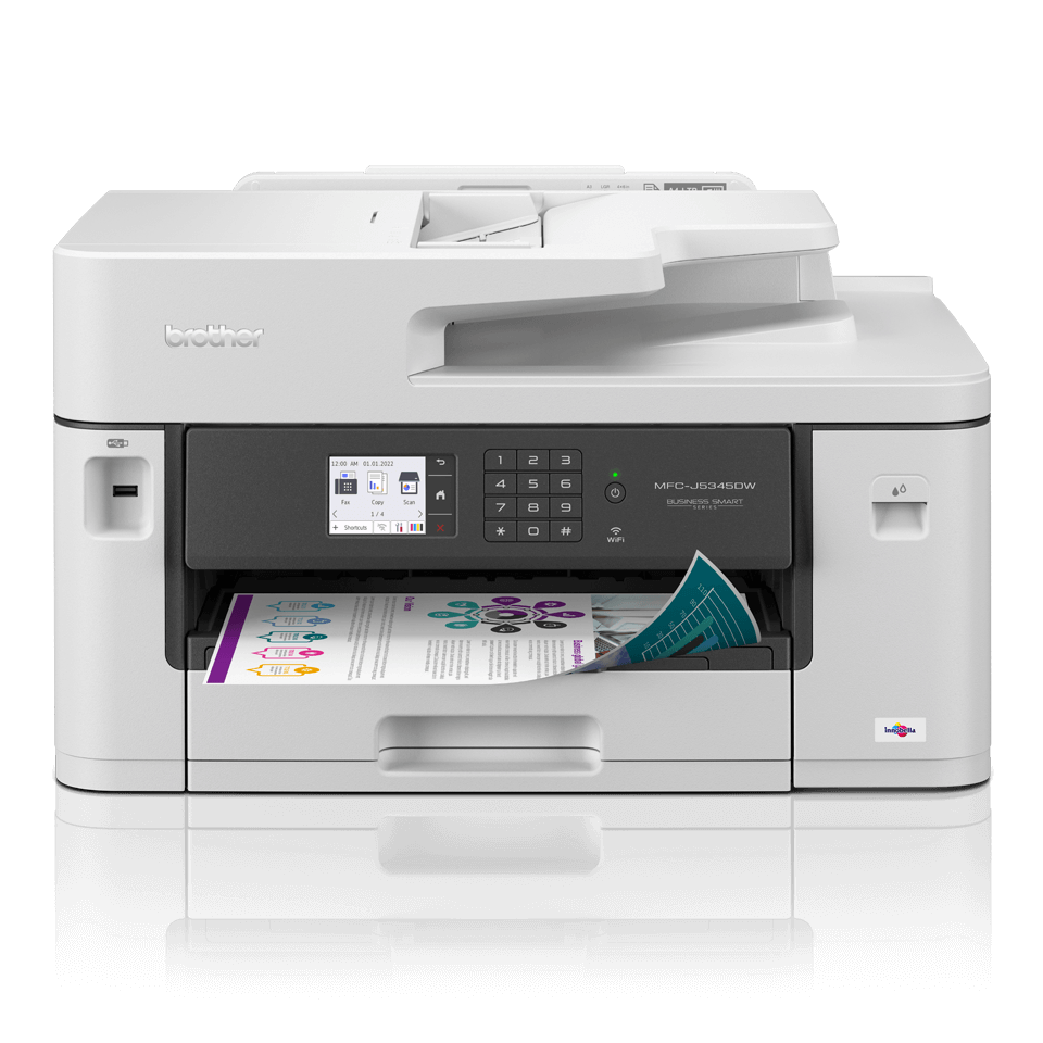 Brother MFC-J5345DW - Multifunktionsdrucker - Farbe - Tintenstrahl - A3/Ledger (Medien)