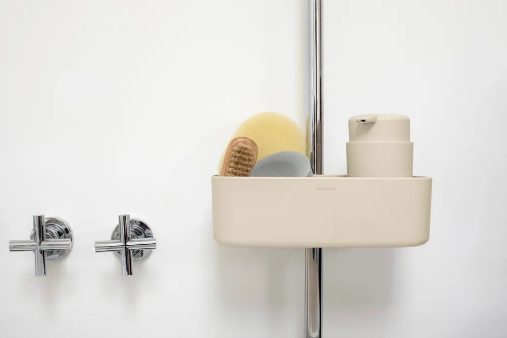 Brabantia ReNew Duschablage - Soft Beige