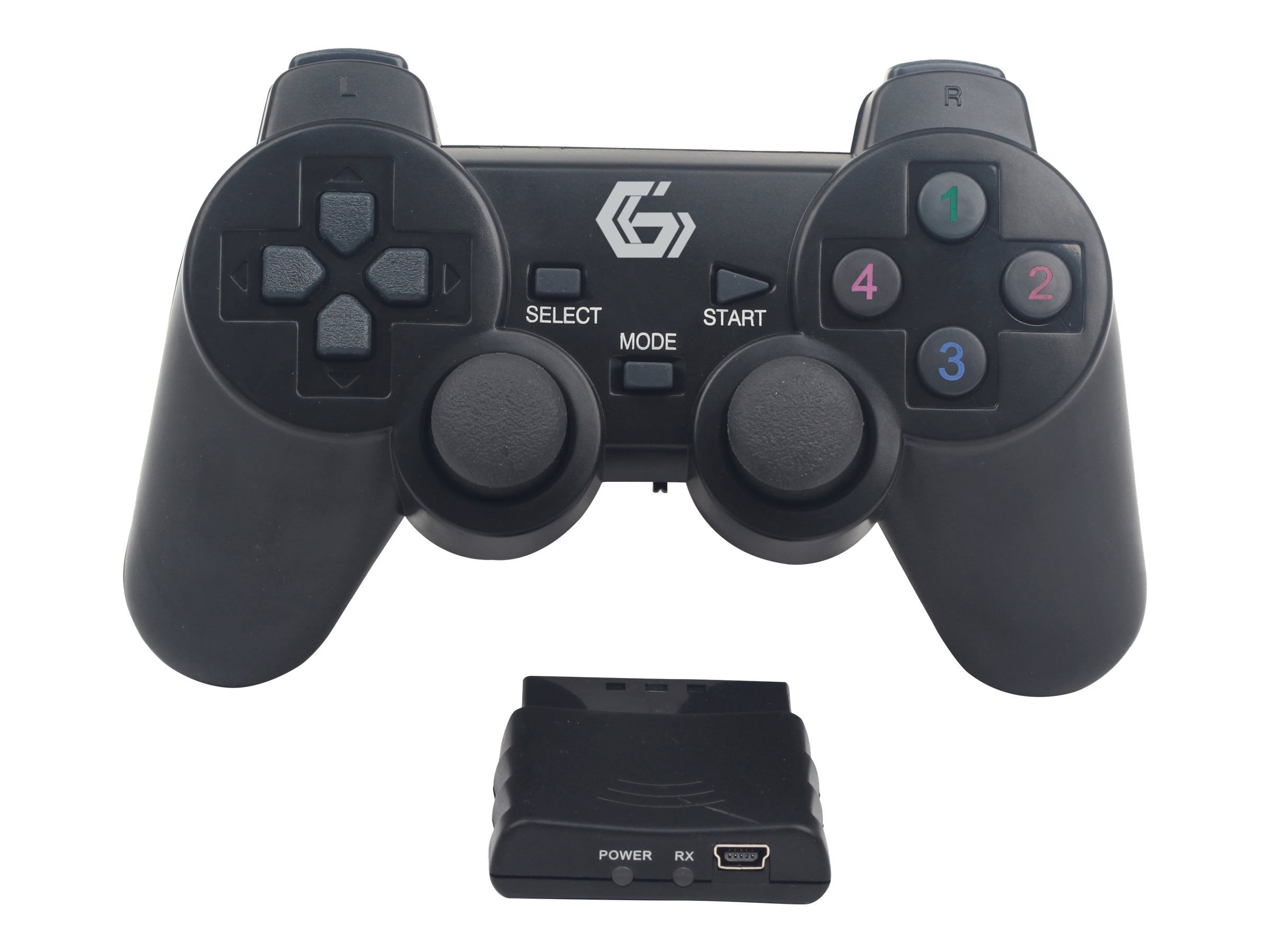 Gembird JPD-WDV-01 - Game Pad - 12 Tasten - kabellos