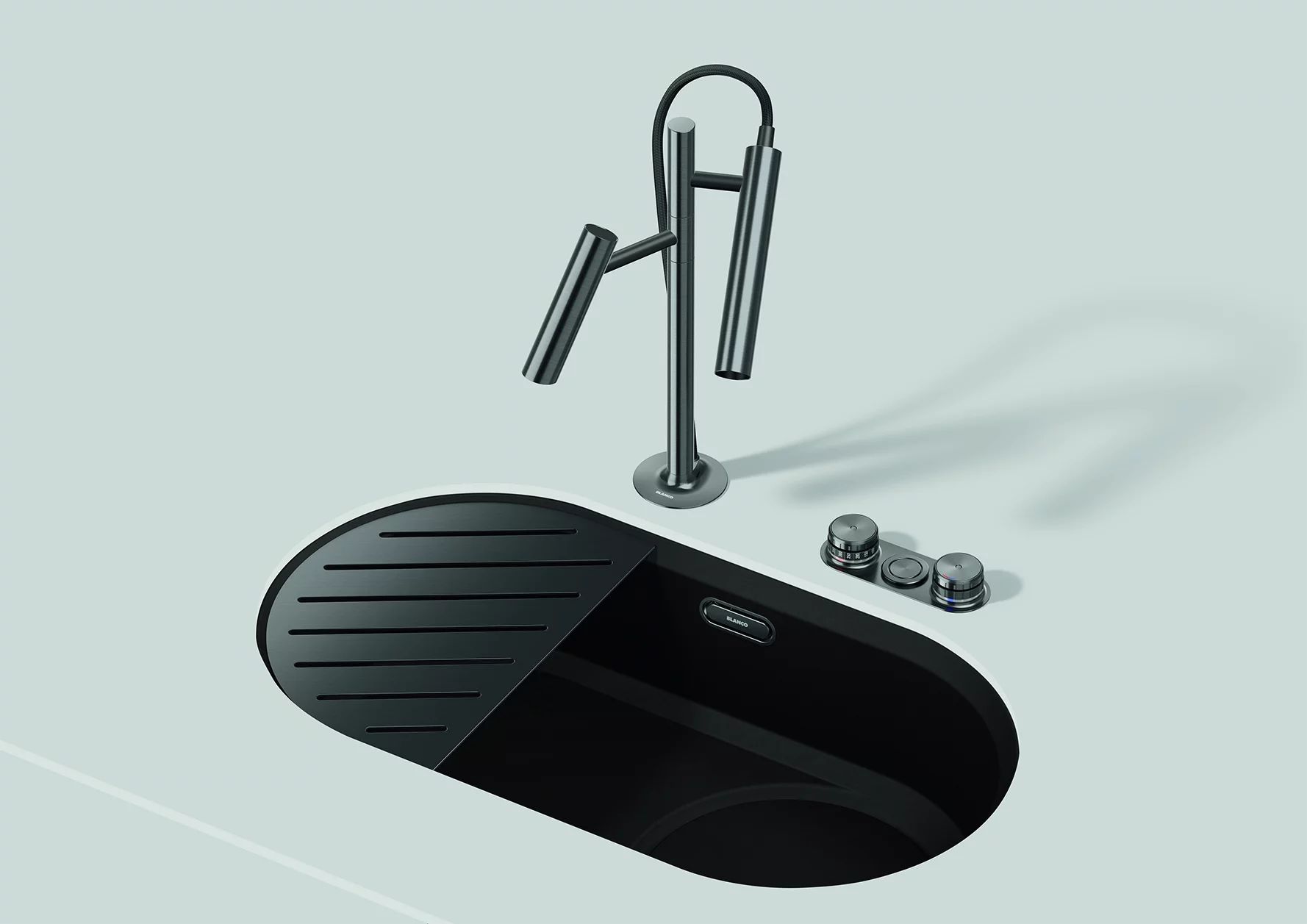 BLANCO OOVALON 700-IF matte black