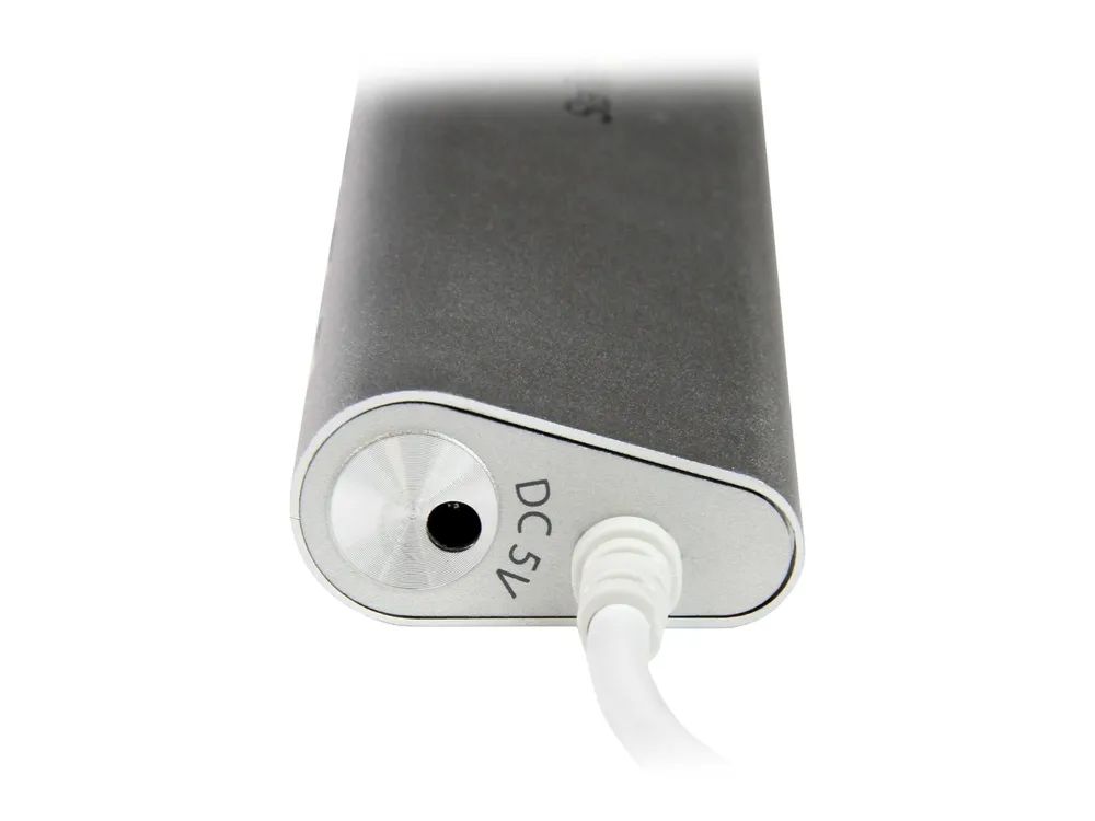 StarTech.com 7 Port kompakter USB 3.0 Hub mit eingebautem Kabel