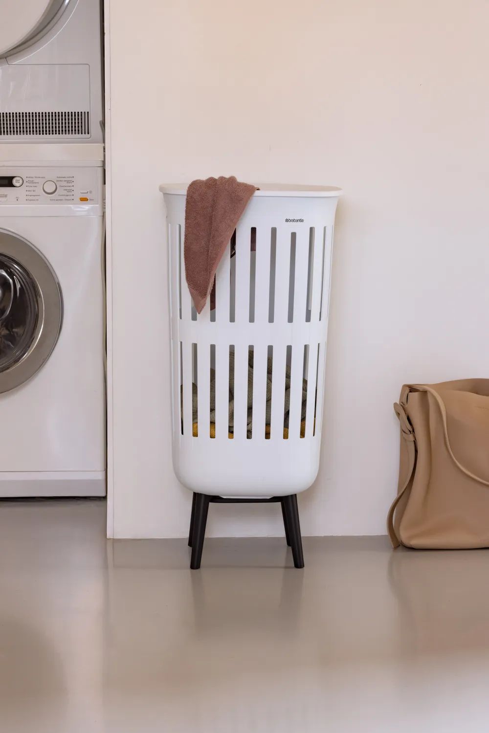 Brabantia Collect-It Wäschekorb Hi, 55 L - White