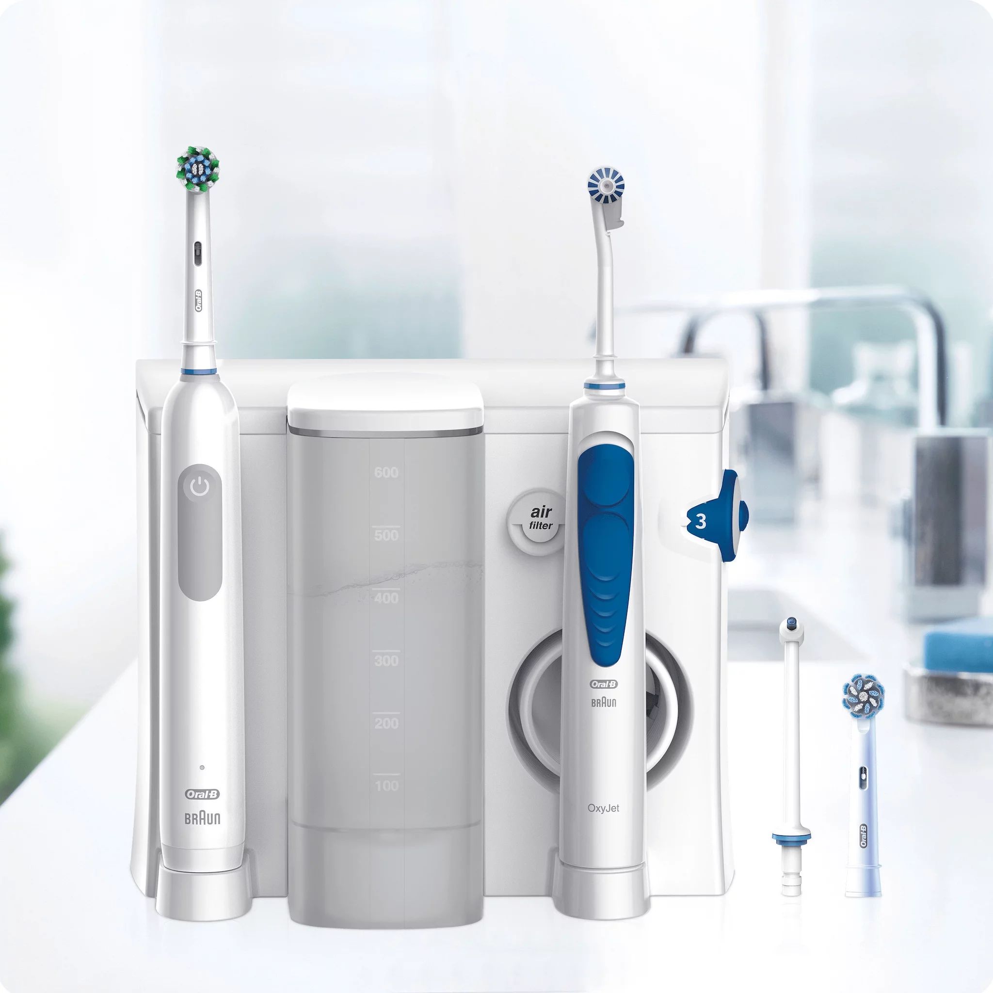 Oral-B Center OxyJet + Oral-B Pro 1