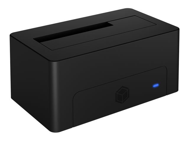 ICY BOX IB-1121-U3 - HDD / SSD Dockingstation Schächte: 1 - 2,5" / 3,5" gemeinsam genutzt (6,4 cm/8,9 cm gemeinsam genutzt)