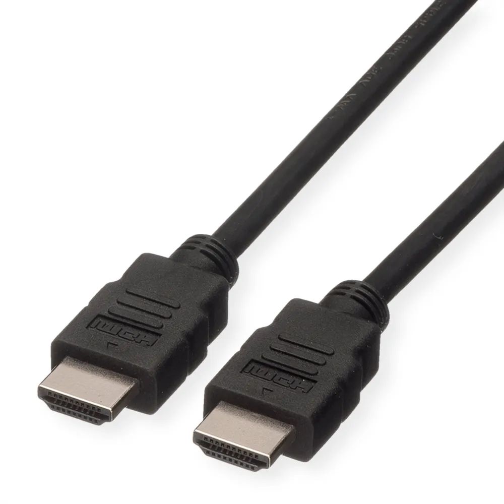 ROLINE HDMI High Speed Kabel mit Ethernet, LSOH, schwarz, 10 m