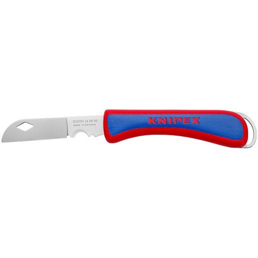 Knipex KLAPPMESSER 120 MM / KNIPEX ELEKTRIKERMESSER 16 20 50 SB