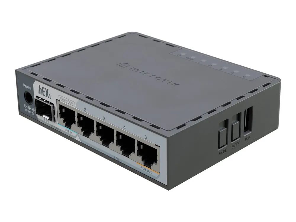MikroTik hEX S - 2025 Edition - Router 5-Port-Switch
