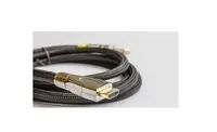 PYTHON Anschlusskabel HDMI 2.0 Kabel 4K2K / UHD 60Hz - 24K vergoldete Kontakte - OFC - Nylongeflecht schwarz - 0,5m - PYTHON Series